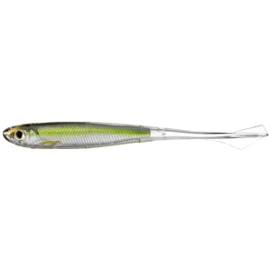 Shad Live Target Ghost Tail Minnow Dropshot, Silver / Green, 9.5cm, 4buc/pac Shad Live Target Ghost Tail Minnow Dropshot, Silver / Green, 9.5cm, 4buc/pac