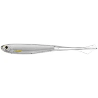Shad Live Target Ghost Tail Minnow Dropshot, Silver / Pearl, 9.5cm, 4buc/pac