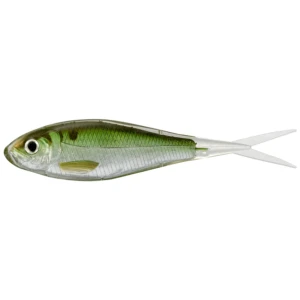 Shad Live Target Skip Shad Soft Jerkbait, Silver / Green, 11cm, 4buc/pac