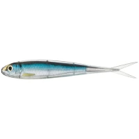 Shad Live Target Twitch Minnow Soft Jerkbait, Silver / Blue, 10cm, 4buc/pac Shad Live Target Twitch Minnow Soft Jerkbait, Silver / Blue, 10cm, 4buc/pac