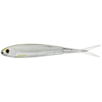 Shad Live Target Twitch Minnow Soft Jerkbait, Silver / Pearl, 11.5cm, 4buc/pac Shad Live Target Twitch Minnow Soft Jerkbait, Silver / Pearl, 11.5cm, 4buc/pac