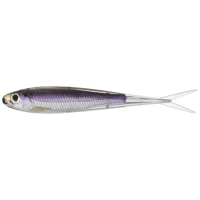 Shad Live Target Twitch Minnow Soft Jerkbait, Silver / Purple, 10cm, 4buc/pac Shad Live Target Twitch Minnow Soft Jerkbait, Silver / Purple, 10cm, 4buc/pac