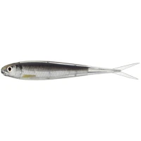 Shad Live Target Twitch Minnow Soft Jerkbait, Silver / Smoke, 11.5cm, 4buc/pac Shad Live Target Twitch Minnow Soft Jerkbait, Silver / Smoke, 11.5cm, 4buc/pac