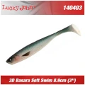 Shad Lucky John 3D Basara Soft Swim 3.5inch 8.9cm PG06  6 buc/plic Shad Lucky John 3D Basara Soft Swim 3.5inch 8.9cm PG06  6 buc/plic