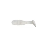 Shad Manns Swimmin Grub 11cm  White 5buc/plic Shad Manns Swimmin Grub 11cm  White 5buc/plic