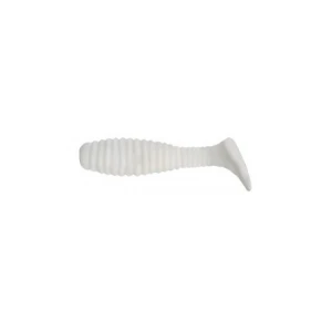Shad Manns Swimmin Grub 11cm  White 5buc/plic Shad Manns Swimmin Grub 11cm  White 5buc/plic