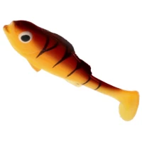 Shad Mikado Real Fish, Culoare Golden Perch, 6.5cm, 6buc/pac