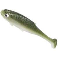 Shad Mikado Real Fish, Culoare Olive Bleak, 8.5cm, 5buc/pac