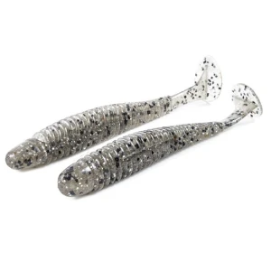 Shad Noike Ninja 4inch 10.2cm 27 Rainbow Smoke 6 buc