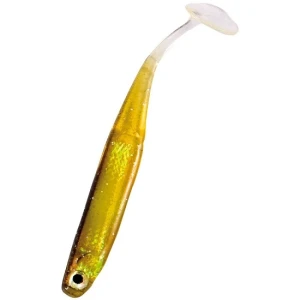 Shad Nomura Mini Real Pluse Dark Yellow 5cm 5buc/plic Shad Nomura Mini Real Pluse Dark Yellow 5cm 5buc/plic