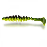 Shad Quantum Magic Trout T-Worm Paddler 5.5cm culoare Neon Yellow Black Shad Quantum Magic Trout T-Worm Paddler 5.5cm culoare Neon Yellow Black