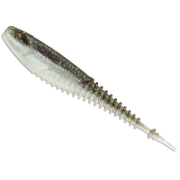 Shad Rapala Crushcity Freeloader 4 Soft Lure, Gzsd Gizzard Shad, 10.5cm, 8.5g, 6buc/pac