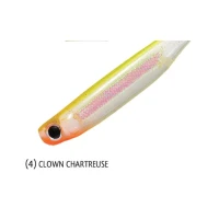 Shad Rapture Power Minnow Hummer Tail 7.5cm 6buc/plic Clown Chartreuse