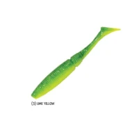 Shad Rapture Power Shad Dual 5cm 20buc/plic Lime Yellow