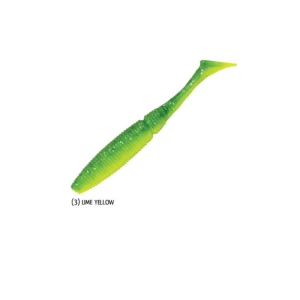 Shad Rapture Power Shad Dual Lime Yellow 10cm 8buc/plic Shad Rapture Power Shad Dual Lime Yellow 10cm 8buc/plic