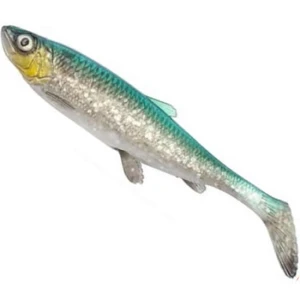Shad SAVAGE GEAR 3D Herring Shad, Green Silver, 28cm, 150g, 1buc/pac