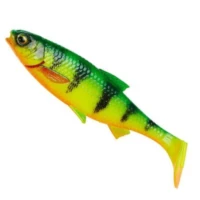 Shad SAVAGE GEAR 3D River Roach, Firetiger, 12cm, 17g, 4buc/pac