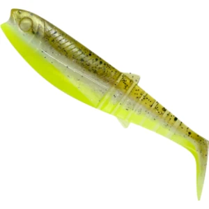 Shad SAVAGE GEAR Cannibal Shad, Green Pearl Yellow, 8cm, 5g,  5buc/pac