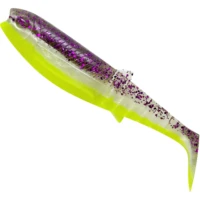 Shad Savage Gear Cannibal Shad, Purple Glitter Bomb, 8cm, 5g,  5buc/pac