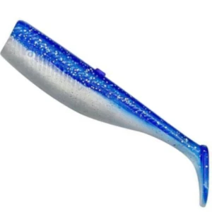 Shad SAVAGE GEAR Minnow Tail, Blue Pearl Silver, 10cm, 10g,  5buc/pac