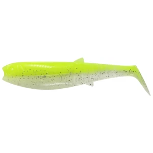 Shad Savage Gear Cannibal, Flou Yellow Glow, 6.8cm, 3g, 5buc/pac