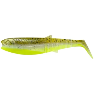 Shad Savage Gear Cannibal, Green Pearl Yellow, 8cm, 5g, 5buc/pac