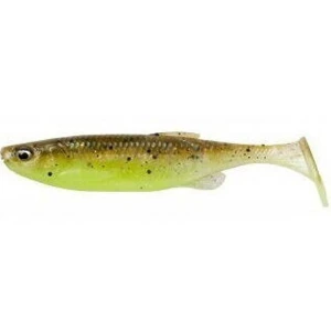Shad Savage Gear Fat Minnow T-Tail, Green Pearl Yellow, 7.5cm, 5g, 5buc/pac Shad Savage Gear Fat Minnow T-Tail, Green Pearl Yellow, 7.5cm, 5g, 5buc/pac