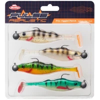 Shad Sof Bait BERKLEY Pulse Realistic Perch, Multicolor, 11g, 11cm, 4buc/pac