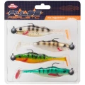 Shad Sof Bait BERKLEY Pulse Realistic Perch, Multicolor, 11g, 11cm, 4buc/pac