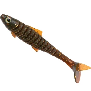 Shad ZECK Baby Rippler, Motoroil, 12cm, 11g, 3buc/pac