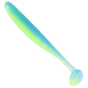 Shad ZEOX Shemi Shad, Ice Acid Green, 5g, 9.5cm, 6buc/pac