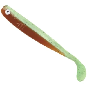 Shad Zeck Zander Gummi, Tortelgrun, 12cm, 3buc/plic 