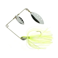 Rtb Dual Blade Spinnerbait 16g Chartreuse Silver Glitter