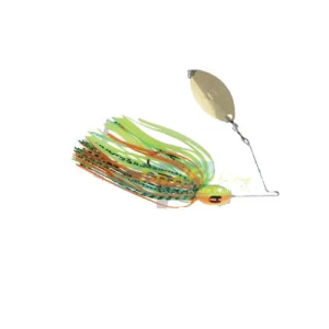 SPINNERBAIT COLMIC FLATTER COMPACT  7GR CHARTREUSE/WHITE