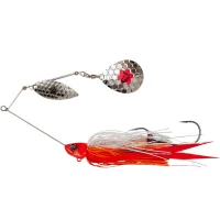 Spinnerbait Savage Gear Da Bush 18cm 42g Sinking Red Head Silver