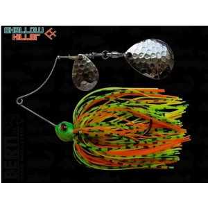 Spinnerbait Bertilure Cu Doua Palete SHALLOW KILLER COLORADO Model COLORADO Culoare FIRE_TIGER 11 gr.