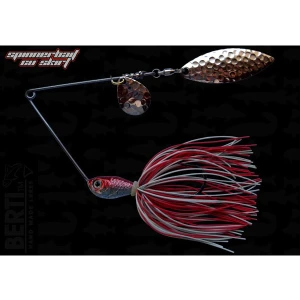 Spinnerbait Bertilure Cu Doua Palete SPINNERBAIT CU SKIRT  COLORADO Model SALCIE Culoare ALB - ROSU 14 gr. Spinnerbait Bertilure Cu Doua Palete SPINNERBAIT CU SKIRT  COLORADO Model SALCIE Culoare ALB - ROSU 14 gr.