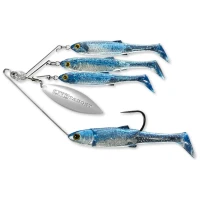 Spinnerbait Live Target Baitball Spinner Rig, Small, 854 Purple Blue / Silver, 7g Spinnerbait Live Target Baitball Spinner Rig, Small, 854 Purple Blue / Silver, 7g