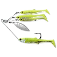 Spinnerbait Live Target Baitball Spinner Rig, Small, 857  Chart / Silver, 11g Spinnerbait Live Target Baitball Spinner Rig, Small, 857  Chart / Silver, 11g
