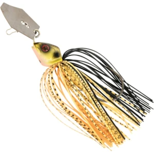 Chatterbait FOX RAGE Bladed Jig, 21g, Black And Gold, 1buc/pac Chatterbait FOX RAGE Bladed Jig, 21g, Black And Gold, 1buc/pac