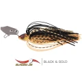 Chatterbait FOX RAGE New Bladed Jigs, UV Black & Gold, 7g Chatterbait FOX RAGE New Bladed Jigs, UV Black & Gold, 7g