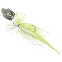 Chatterbait Savage Gear Crazy Swim Jig, Yellow White, 12.5cm, 14.5g, 1buc/pac