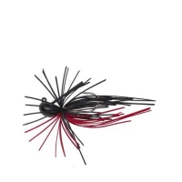 NALUCA SAVAGE GEAR SKIRT FLIRT JIG 6.5CM/10G SINKING BLACK RED NALUCA SAVAGE GEAR SKIRT FLIRT JIG 6.5CM/10G SINKING BLACK RED