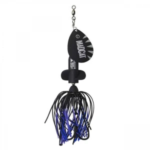 Spinnerbait Madcat A-Static Screaming Spinner 65gr Black Devil Spinnerbait Madcat A-Static Screaming Spinner 65gr Black Devil