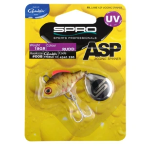 LINGURITA SPRO ASP SPINNER UV 28GR FIRE RUDD LINGURITA SPRO ASP SPINNER UV 28GR FIRE RUDD