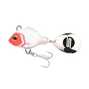Lingurita Spro ASP Spinner UV, White Bleeder, 18g
