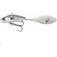 Spinner Savage Gear 3d Sticklebait Tailspin 6.5cm 9g Sinking Black Silver