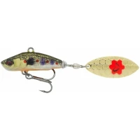 Spinner Savage Gear 3d Sticklebait Tailspin 8cm 18g Sinking Brown Trout Smolt
