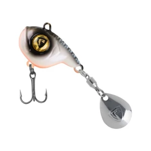 SPINNERTAIL FOX RAGE BIG EYE SPIN TAIL, BLEAK, 8G SPINNERTAIL FOX RAGE BIG EYE SPIN TAIL, BLEAK, 8G