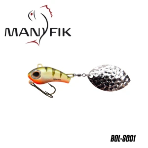 SPINNERTAIL MANYFIK BUBU OL S001 3.1CM 15G SPINNERTAIL MANYFIK BUBU OL S001 3.1CM 15G